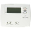 Emerson 1F89-0211 2 Heat Pump Non-Programmable Thermostat, Blue by Emerson Thermostats
