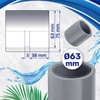 Pipe Coupler PVC U Ø 63 mm Used for Joining