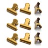 Chimi Yukichi 10 Pcs Eye Clip Binder Clip Office Stationery