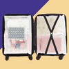 DERAYEE 20 Pack Zipper Plastic Bags Zipper Bags Plastic Bags