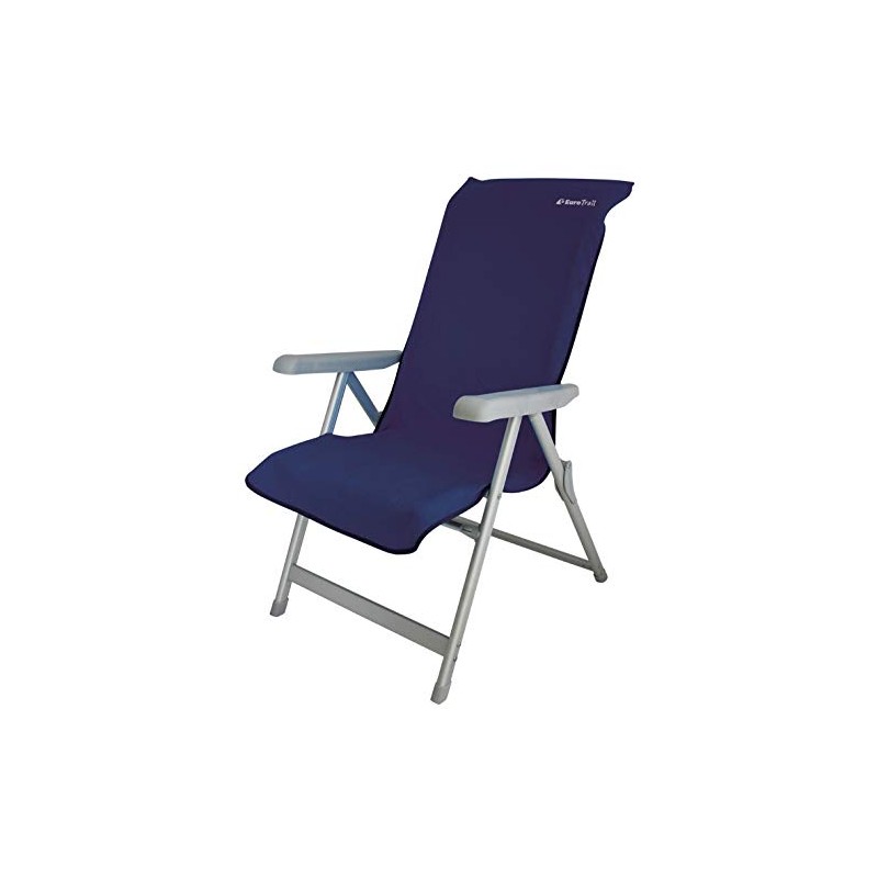 Eurotrail Camping Chair Cover, Terry Cotton (navy) 182 x 58cm