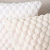 Madizz Set of 2 Faux Fur Plush Decorative Cushion Covers