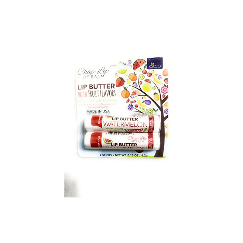 CHAP-LIP, LIP BUTTER, LIP BALM (WATERMELON)