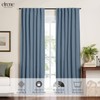 Elrene Home Fashions Harrow Solid Texture Blackout Single Window Curtain