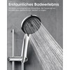 FASDUNT Shower Head 5 Jet Types with 2M Premium Hose