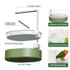 POMFAEE Bird Bath, Parrot Bathtub, Automatic Parrot Shower Bath with