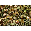 (50) Nyloc Grade 8/C Hex Locking Nuts 5/8-11 Yellow Zinc