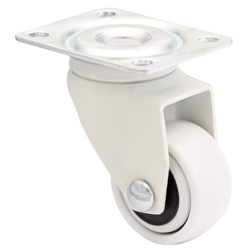 WAGNER Design 3C 02222604 Furniture Castors 4 Pieces White Soft
