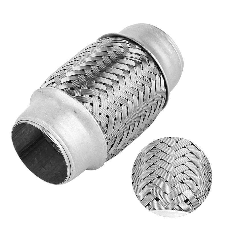 MUNEFE Flex Exhaust Pipe, Stainless Steel Exhaust Flange Repair Kit,