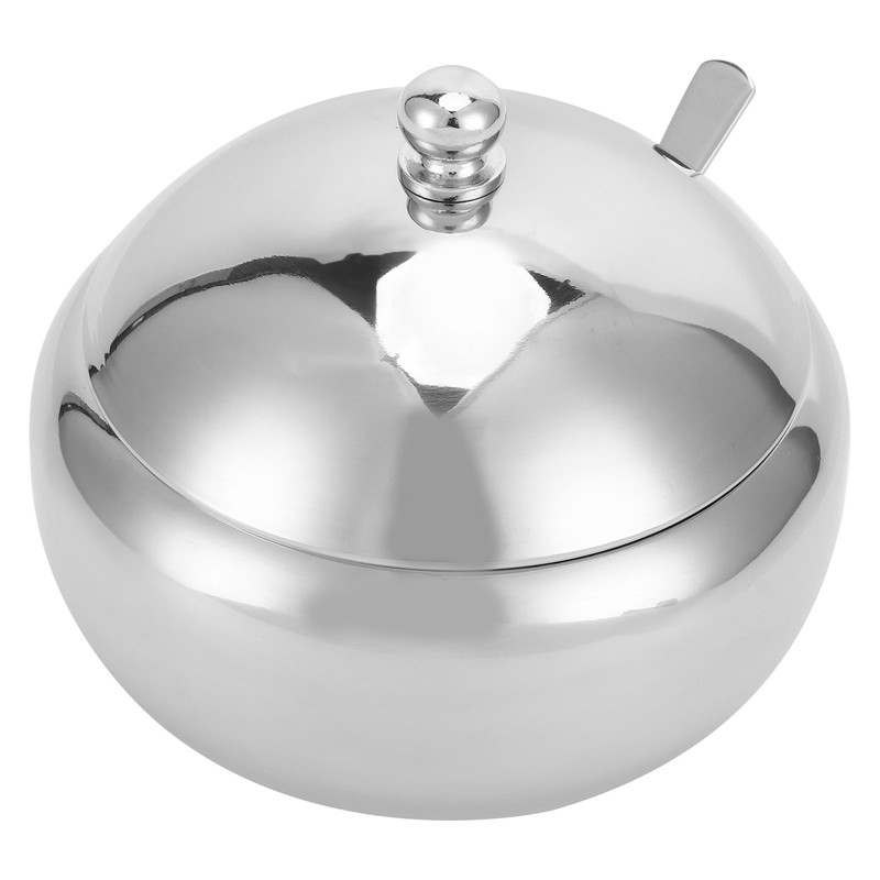 Seasoning Box 304 Stainless Steel Sugar Salt Bowl Container Household