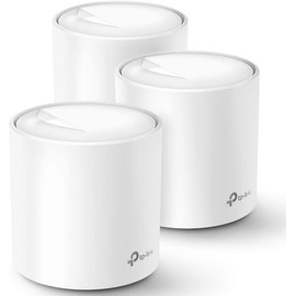 TP-Link Deco WiFi 6 Mesh System(Deco X20) - Covers up to 5800 Sq.Ft, Replaces Wireless Routers and Extenders(3-Pack, 6 Ethernet Ports in Total, Supports Wired Ethernet Backhaul)
