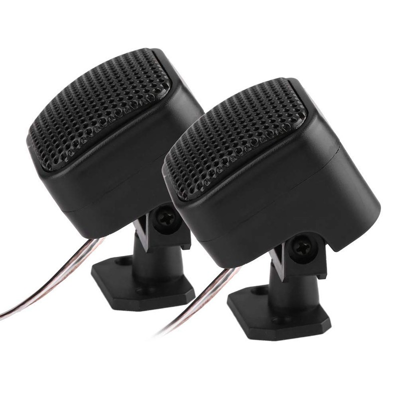Aramox Audio Tweeter, 2 Pack, Car, Black, 500 Watt, 12