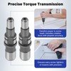 Beolisave 2 PCS 385861-00 Screwdriver Output Spindle Compatible with Dewalt