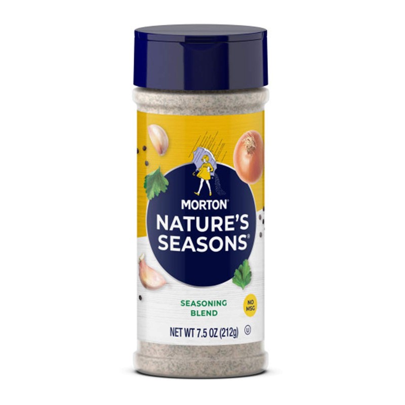 Morton Nature's Seasons Seasoning Blend, 7.50 oz, 2 Bottles (Pack