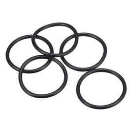 PATIKIL Nitrile Rubber O-Rings 33mm OD 28mm ID 2.65mm Width, 20 Pcs Metric Sealing Gasket for Faucet Plumbing Automotive Repair, Black