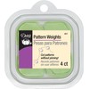 Dritz, 4 Count, Green Pattern Weights