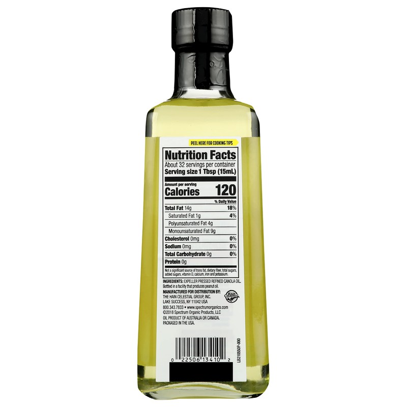 Spectrum, Canola Oil, 16 oz