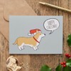 Corgi Christmas Card