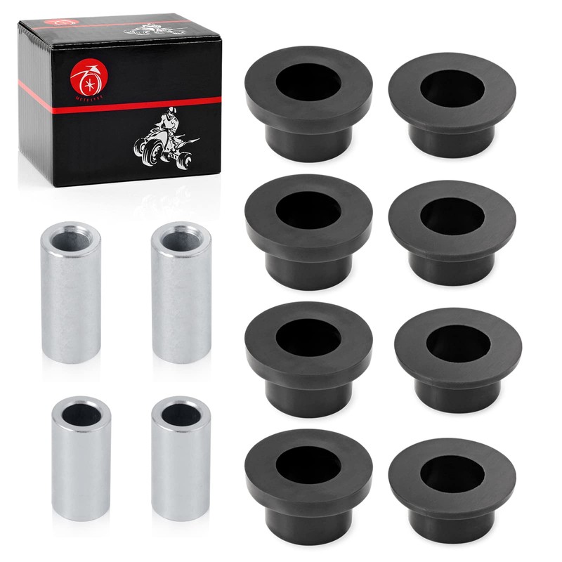 Rear Shock Absorber Bushings Sleeve Kit 8Pcs For Polaris Ranger