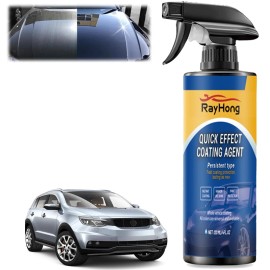 Car Coating Spray,Quick Effect Coating Agent,Car Scratch Wax Polish Spray Liquid