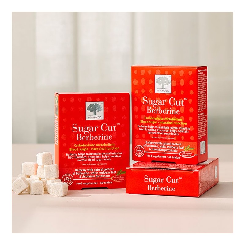 New Nordic Sugar Cut Berberine 60 Tablets