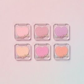 [Etude] Heart Pop Blusher 1+1+1 - Sour Jelly / [에뛰드] 하트팝 블러셔 1+1+1 - 사우어 젤리