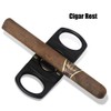 PROMISE Guillotine Stainless Steel Double Blade 20mm Diameter Cigar Cutter