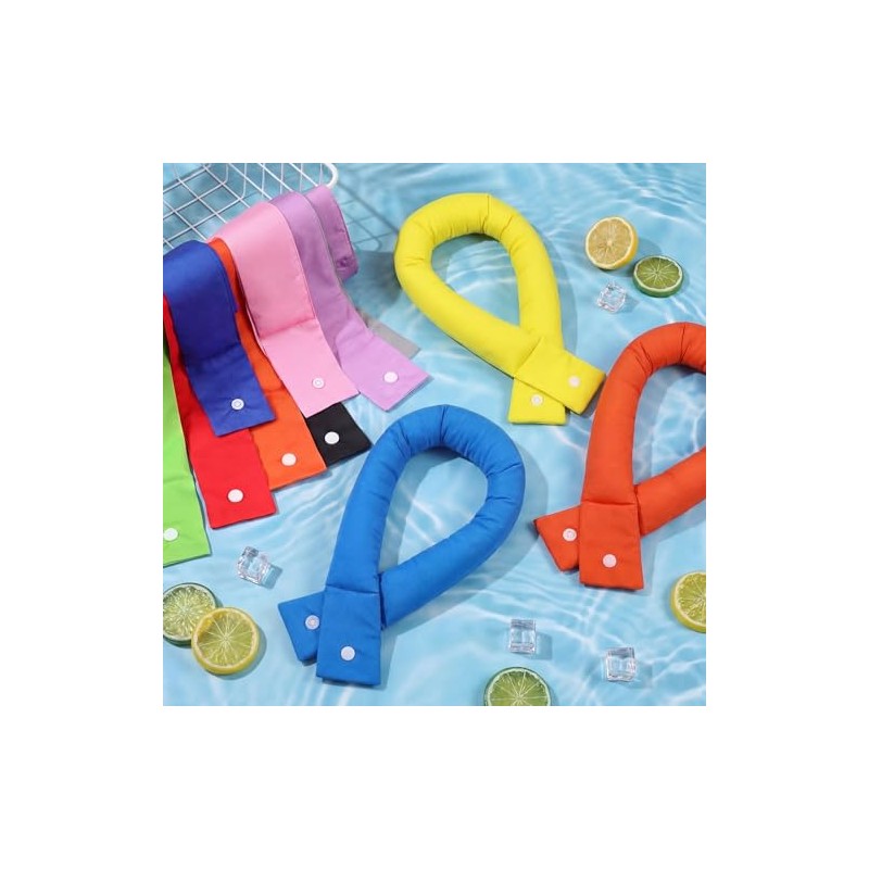 Cooling Neck Wraps 32 Pack, Eurzom Ice Wrap Scarves for