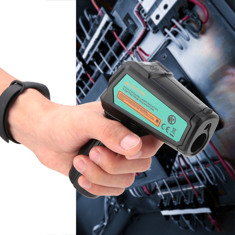 Digital LCD Temperature Tester Infrared Thermometer Gun Sensor Handheld Monitor