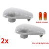 appRUN 2X Side Indicator Signal Light For Mercedes CLK Class