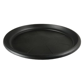 Round Plant Saucer D13 – 16" Diameter | Heavy-Duty Plastic Pot Tray for Indoor & Outdoor Use | Protects Floors from Water (1)