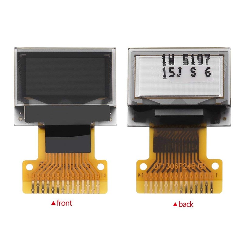 DollaTek 2Pcs 0.49 inch OLED Display Module 1306 Resolution 64x32