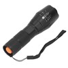 Small LED Flashlight Single Mode Retractable Focusing Waterproof Green Light
