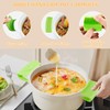 5 Pairs Silicone Handle Holder, High Heat Resistant Silicone Skillet