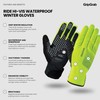 GripGrab Ride Waterproof Winter Cycling Gloves Windproof Thermal Padded Fleece