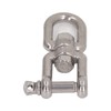 Double Jaw Shackle Professional Heavy Duty 304 Stainless Steel Rolling