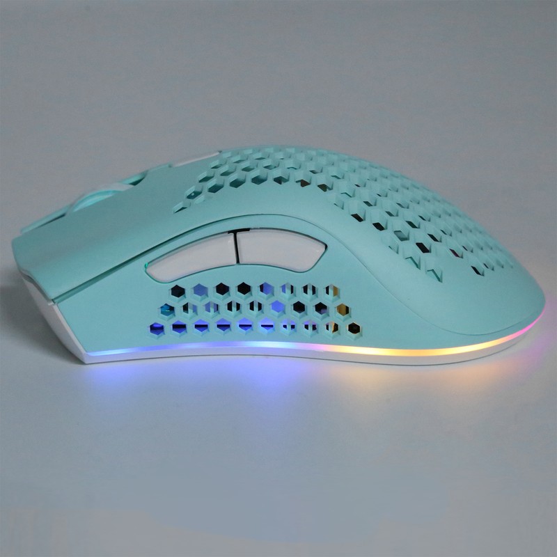 Wireless Mouse Hollow Charging Gaming Mice RGB Lighting Effect Computer