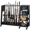 BeGuo Gun Rack Stand Indoor, Upgraded Wooden Floor Rifle Rack