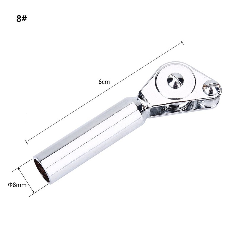 Fishing Roller Guide Tip Top Fishing Pole Rod - Stainless