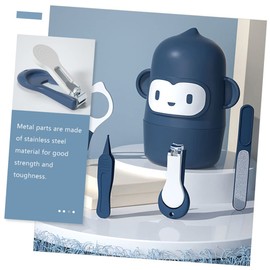 VICASKY 1set Nail Clipper Set Safe Manicure Kit for Newborns Boys and Girls Includes Nail Scissors Clippers File for Preventing Scratches and Biting