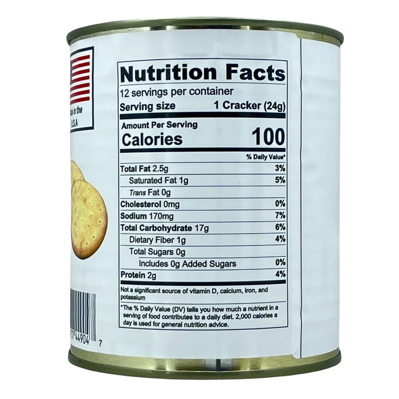 Future Essentials Sailor Pilot Bread Crackers 9.9 Oz per Can