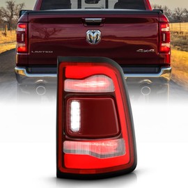 KEEKPO - For [LED Type w/Blind Spot] 2019-2023 Ram 1500 Factory Red Tail Light Brake Lamp Replacement Passenger Side