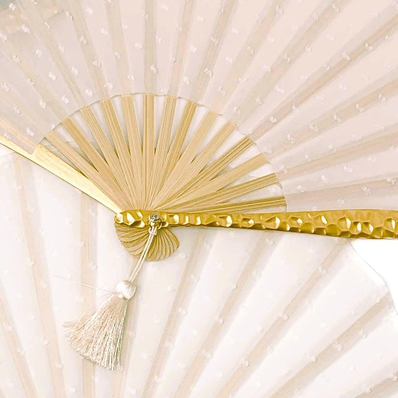Nishikawa Shoroku Shoten Fan, For Summer, Includes Fan Bag, Minamo