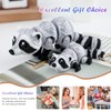 3D Printed Raccoon Animal Set with Clip-On Mini Version –
