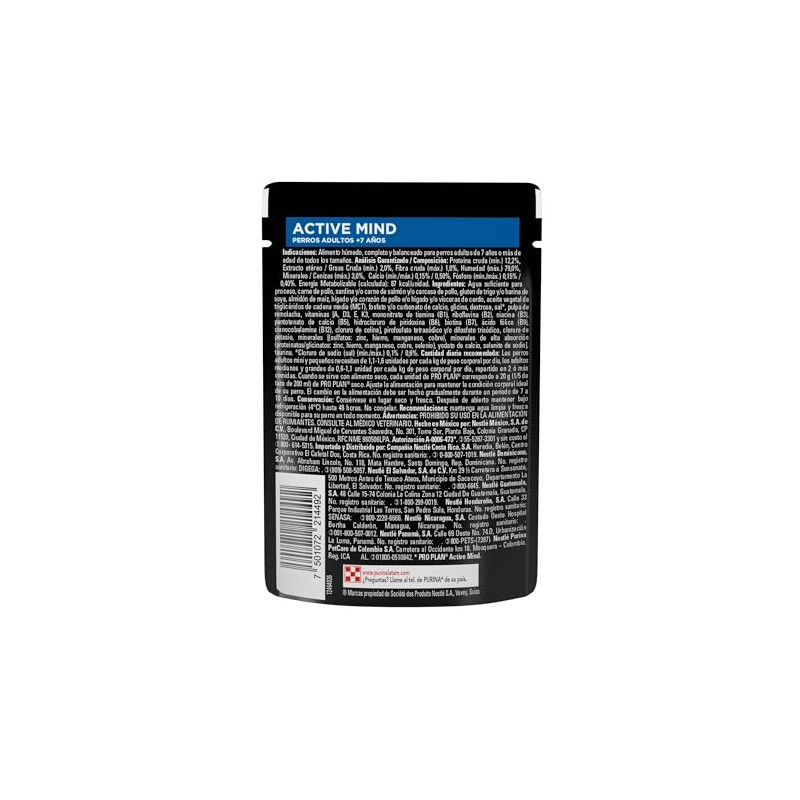 Purina Pro Plan Active Mind Adulto Raza Pequeña Sabor Pollo