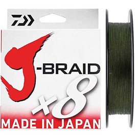 Daiwa - Fishing Braid J Braid 8B 500M 35/100 Green - 12751535