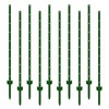 Fence Posts 5 Feet, Pack of 10, 3-4-5-6-7Ft Heavy Duty