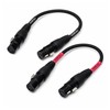 KOOKFJLLZ XLR Female to Female Cable 1ft 2 Pack -