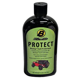Bestop 1121700 16-oz. Black & Color Twill Fabric Protectant