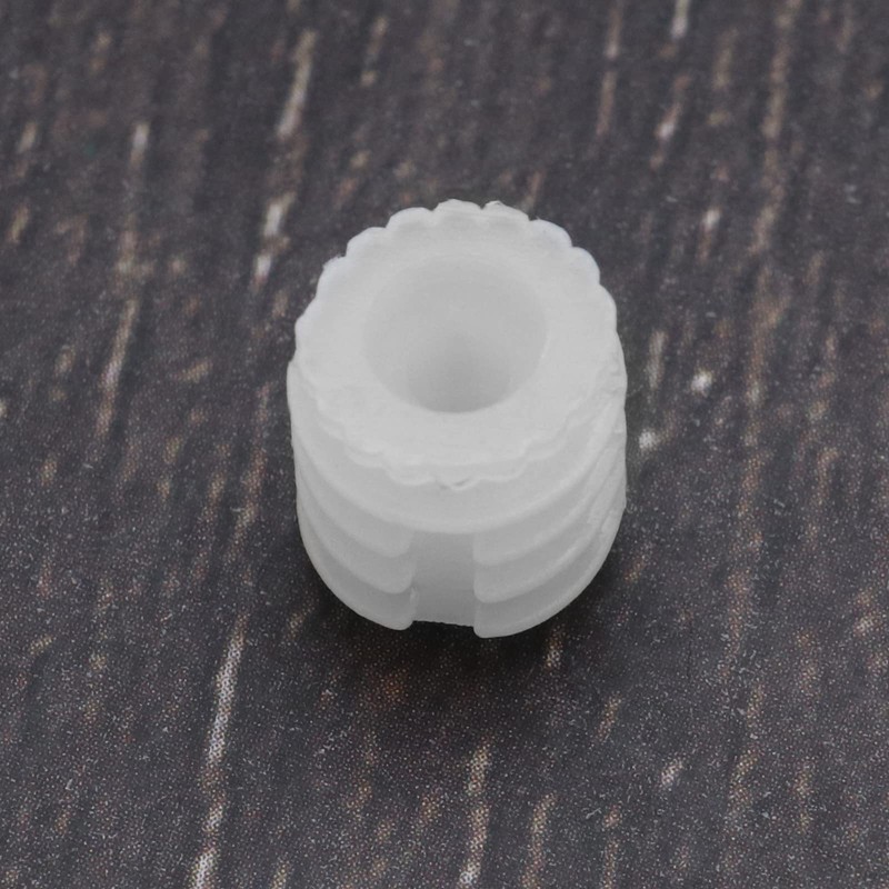 VGOL 100Pcs M4x10mm Hinge Expansion Dowels Plastic Expansion Dowels 3mm